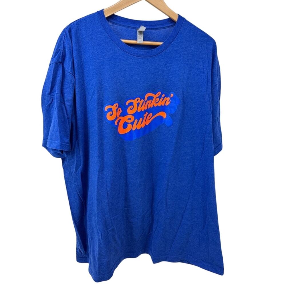 Next Level "So Stinking Cute" Blue Unisex Tshirt - Plus‎ Size 3X